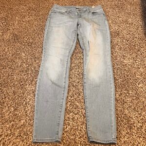 Gap Legging Jeans Womens Size 8/29 Light Wash Distressed Slim Fit Stretch